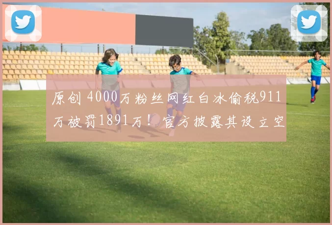 原创 4000万粉丝网红白冰偷税911万被罚1891万！官方披露其设立空壳个体户、用私户收款、甚至把买包的钱都拿去抵税的惊人操作细节